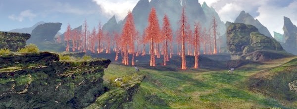 огненный деревья archeage